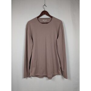 BYLT Shirt Drop Cut LUX Premium Basics Mens XL Long Sleeve Casual Stretch 2928